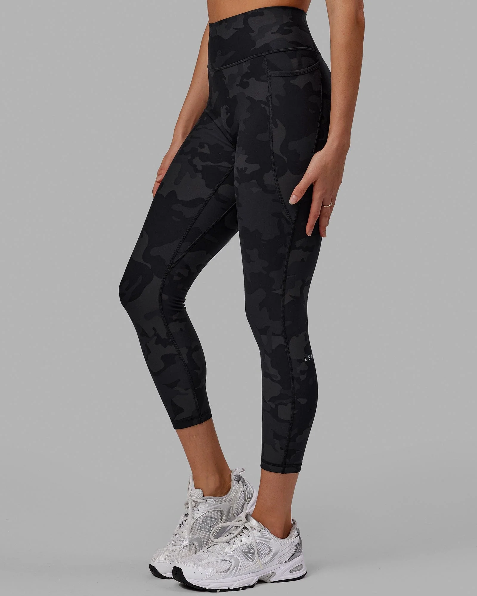 Fusion Ultra High-Rise 7/8 Legging Pockets - Black-Camo