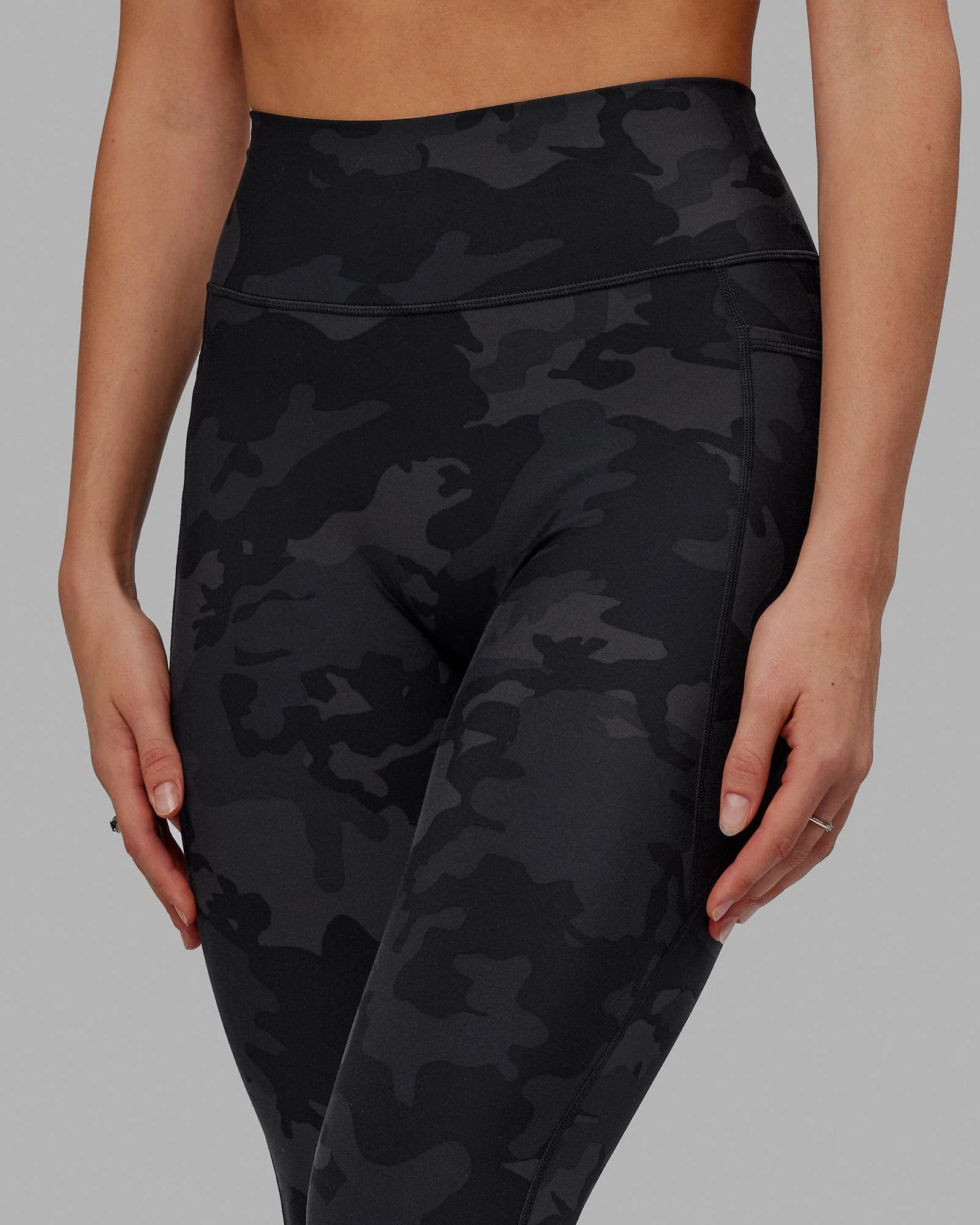 Fusion Ultra High-Rise 7/8 Legging Pockets - Black-Camo