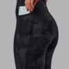 Fusion Ultra High-Rise 7/8 Legging Pockets - Black-Camo