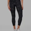 Fusion Ultra High-Rise 7/8 Legging Pockets - Black-Camo