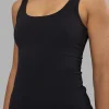 Staple Active Shelf Bra Tank - Black