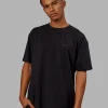 4663-vs5-flxcotton-tee-oversize-black-black-3.webp VS5 FLXCotton Tee Oversize - Black-Black