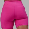 Fusion Ultra High-Rise 6" Short Pockets - Fuchsia Pink