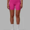 Fusion Ultra High-Rise 6" Short Pockets - Fuchsia Pink