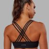 Push The Limit Sports Bra - Black