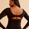Vitality Long Sleeve Top - Black