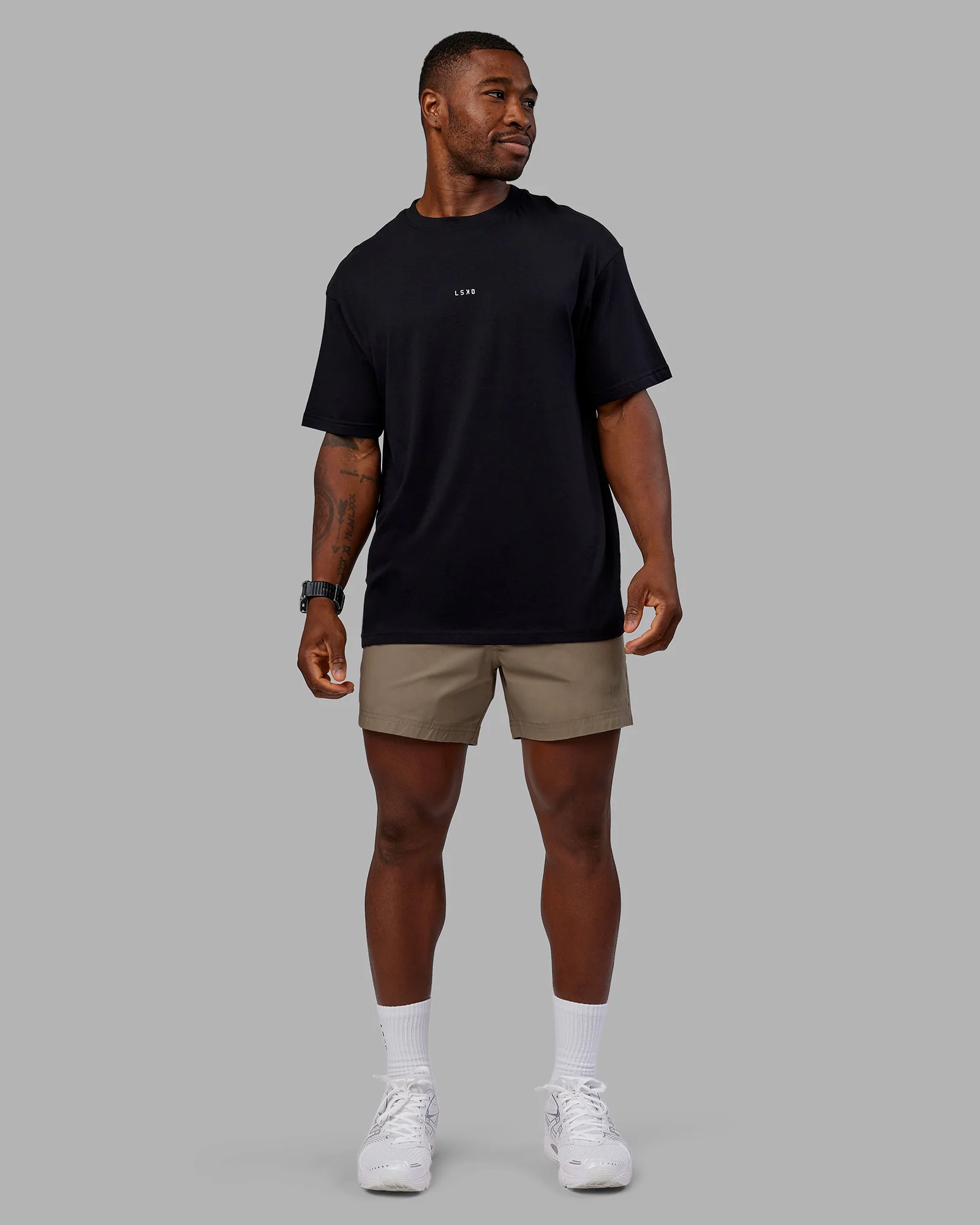 Daily 5" Short - Greige