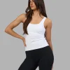 4750-staple-active-shelf-bra-tank-white-5.webp Staple Active Shelf Bra Tank - White