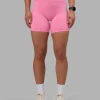 Fusion Ultra High-Rise 6" Short Pockets - Candy Pink