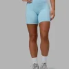 Fusion Ultra High-Rise 6" Short Pockets - Glacial Blue