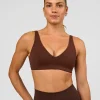 Vitality Sports Bra - Hot Chocolate