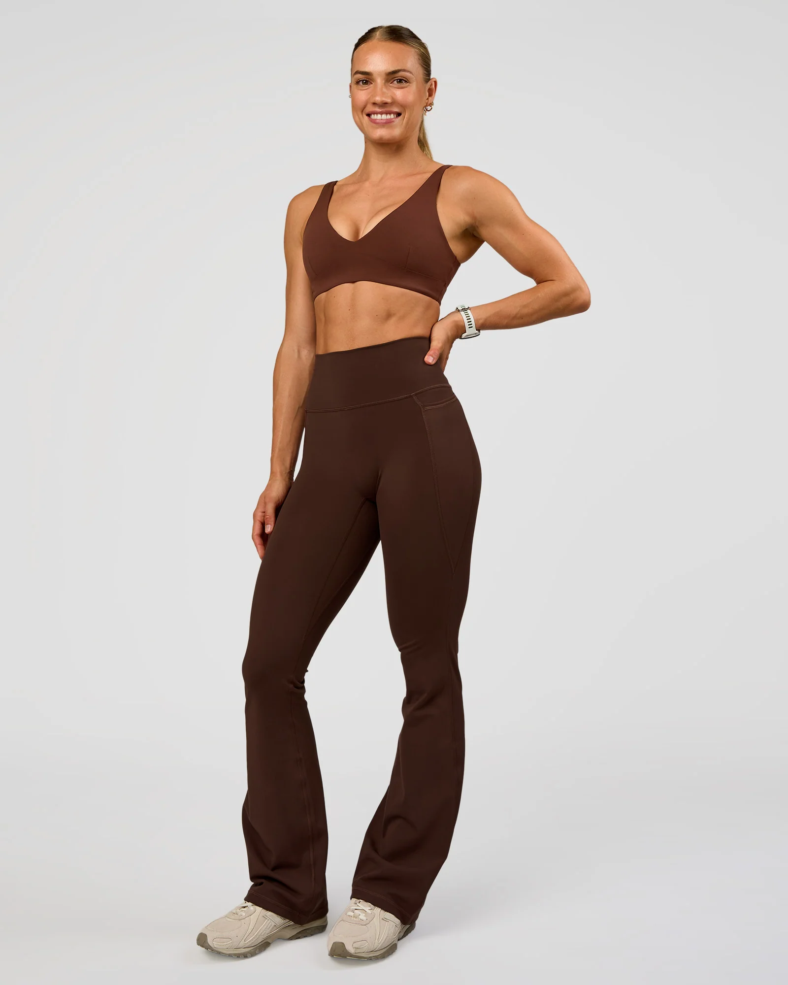 Vitality Sports Bra - Hot Chocolate