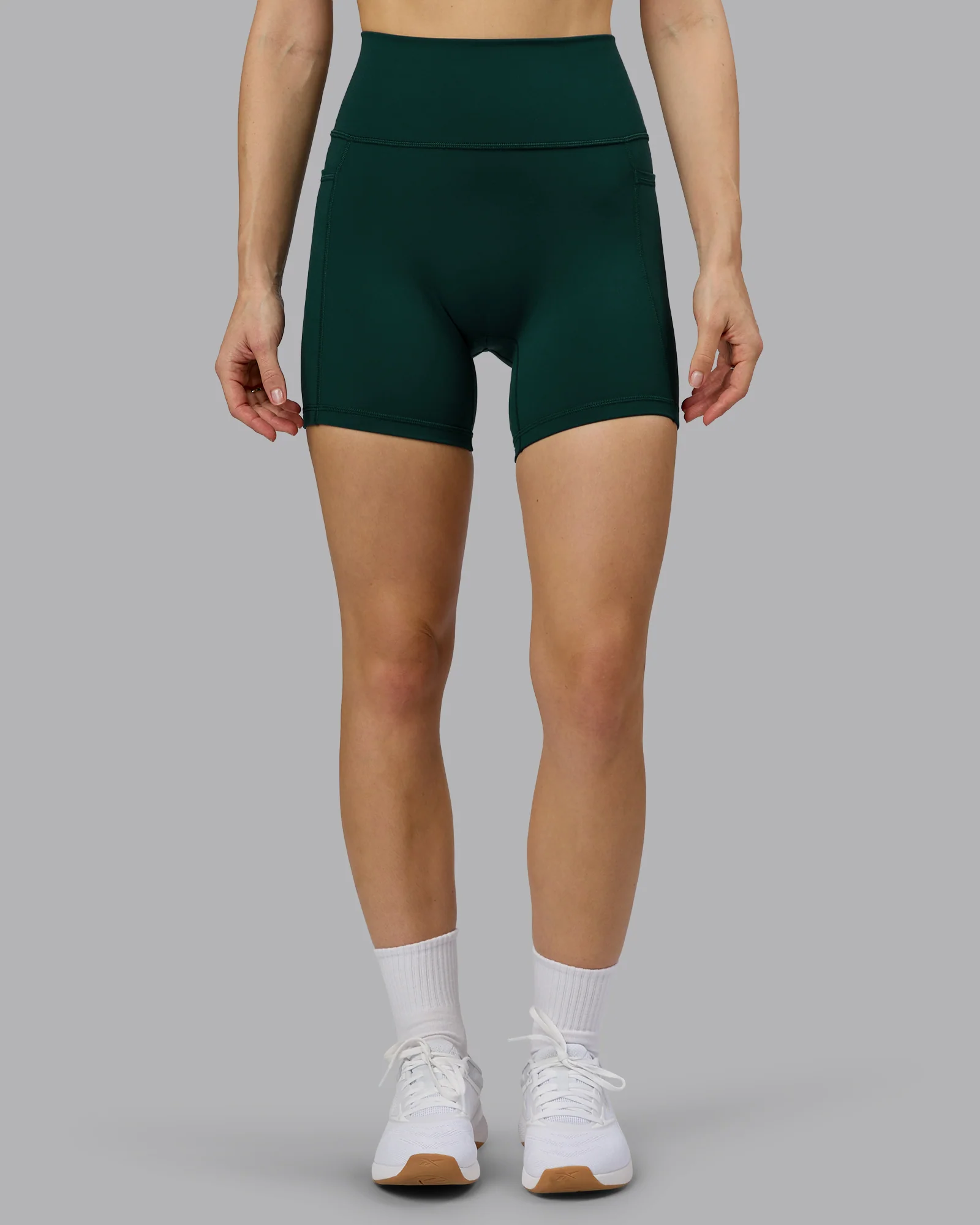 4900-fusion-ultra-high-rise-6-short-pockets-dark-moss-1.webp Fusion Ultra High-Rise 6" Short Pockets - Dark Moss