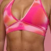 Stamina Rise Sports Bra - Pink Glow Print
