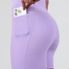 4935-fusion-ultra-high-rise-6-short-pockets-pale-lilac-2.webp Fusion Ultra High-Rise 6" Short Pockets - Pale Lilac