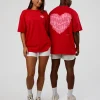 4953-love-the-journey-flxcotton-oversized-tee-flame-candy-pink-1.webp Love the Journey FLXCotton Oversized Tee - Flame-Candy Pink