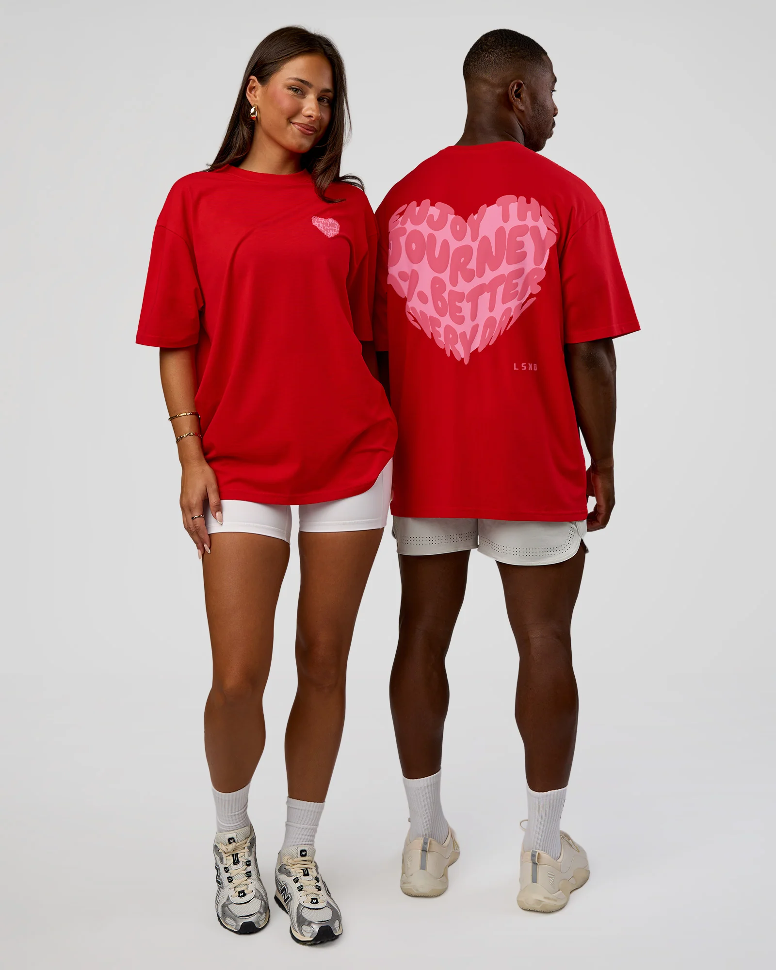 4953-love-the-journey-flxcotton-oversized-tee-flame-candy-pink-1.webp Love the Journey FLXCotton Oversized Tee - Flame-Candy Pink