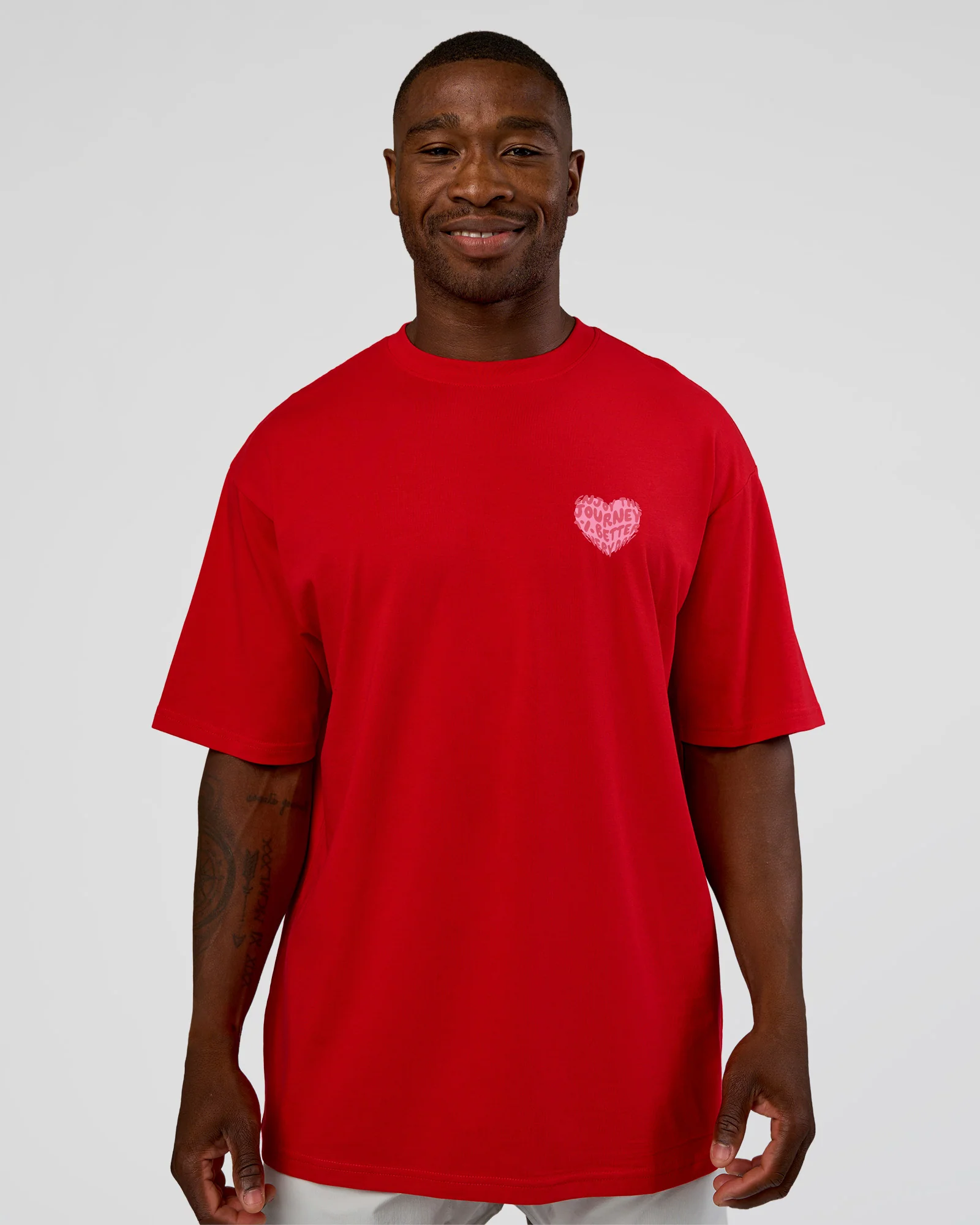 4953-love-the-journey-flxcotton-oversized-tee-flame-candy-pink-6.webp Love the Journey FLXCotton Oversized Tee - Flame-Candy Pink