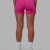 Fusion Ultra High-Rise 4" Short Pockets - Fuchsia Pink