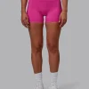 Fusion Ultra High-Rise 4" Short Pockets - Fuchsia Pink
