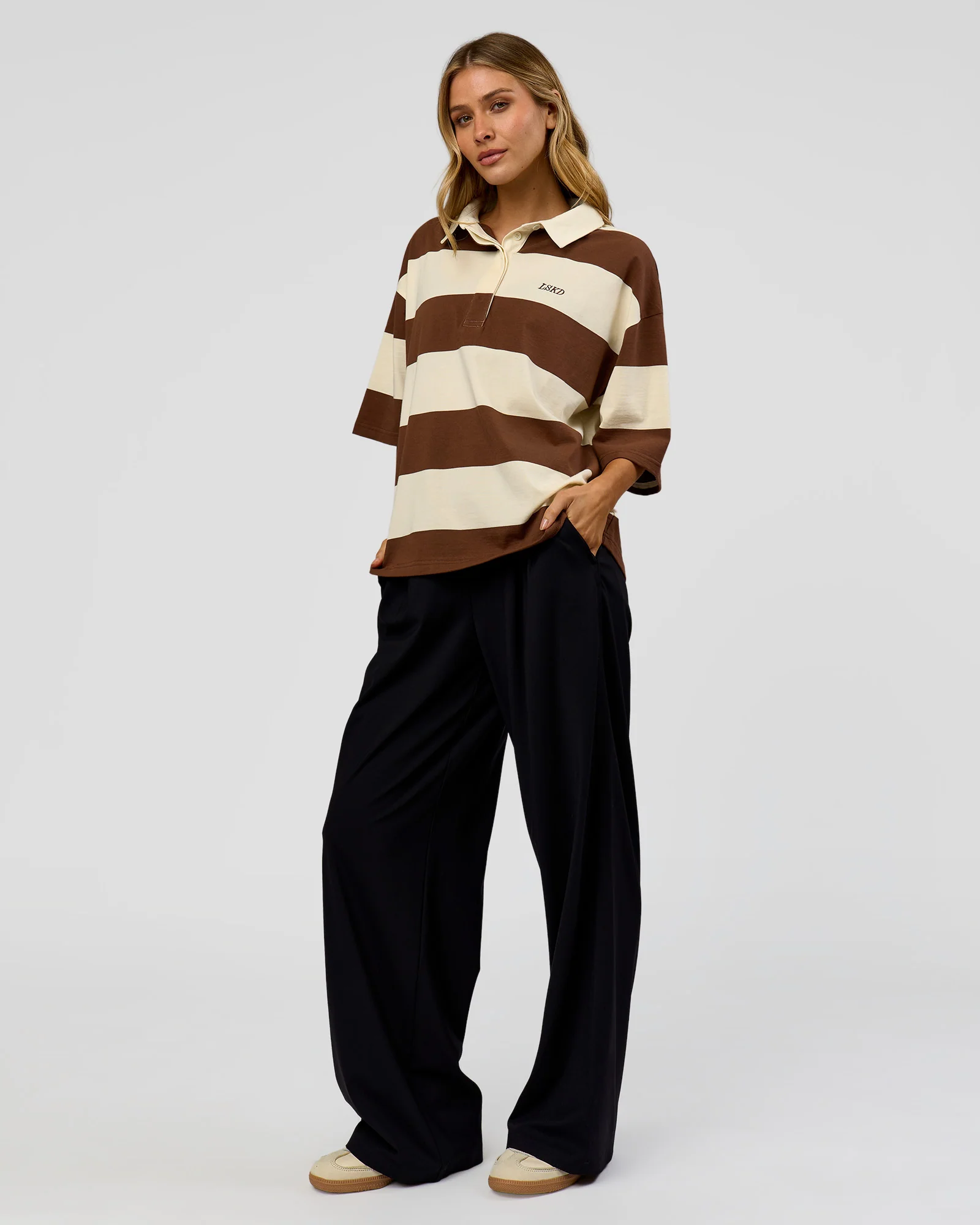 500-oversized-rugby-polo-off-white-brown-9.webp Oversized Rugby Polo - Off White - Brown