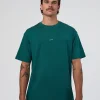 Base FLXCotton Tee Oversized - Transformative Teal