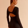 509-vitality-long-sleeve-bodysuit-black-3.webp Vitality Long Sleeve Bodysuit - Black