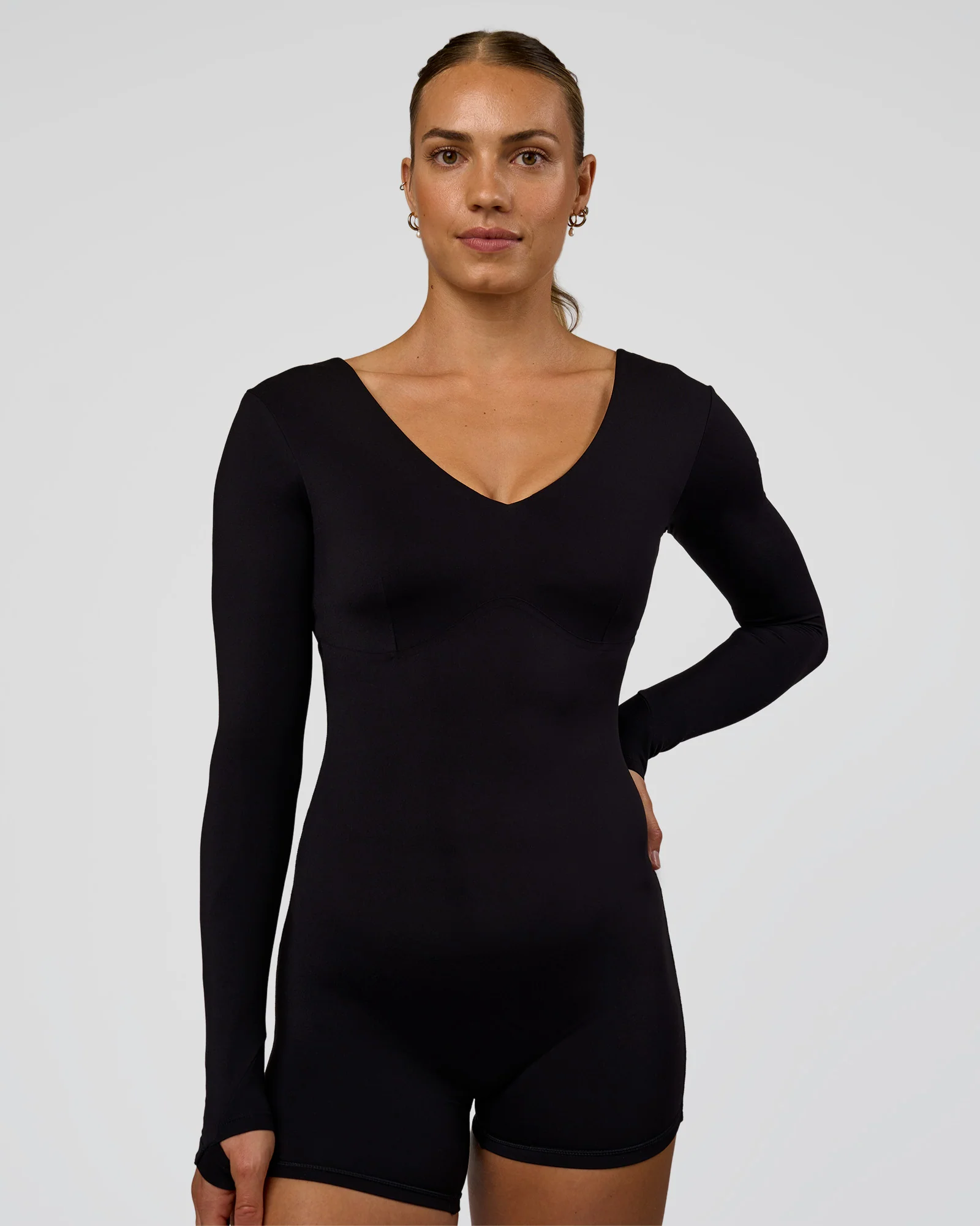 509-vitality-long-sleeve-bodysuit-black-8.webp Vitality Long Sleeve Bodysuit - Black
