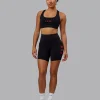5114-rep-ultra-high-rise-6-short-pockets-black-scarlet-2.webp Rep Ultra High-Rise 6" Short Pockets - Black-Scarlet