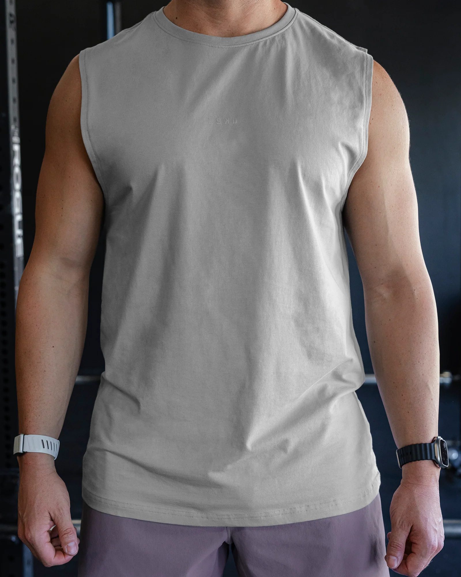 5141-base-flxcotton-tank-circular-grey-2.webp Base FLXCotton Tank - Circular Grey