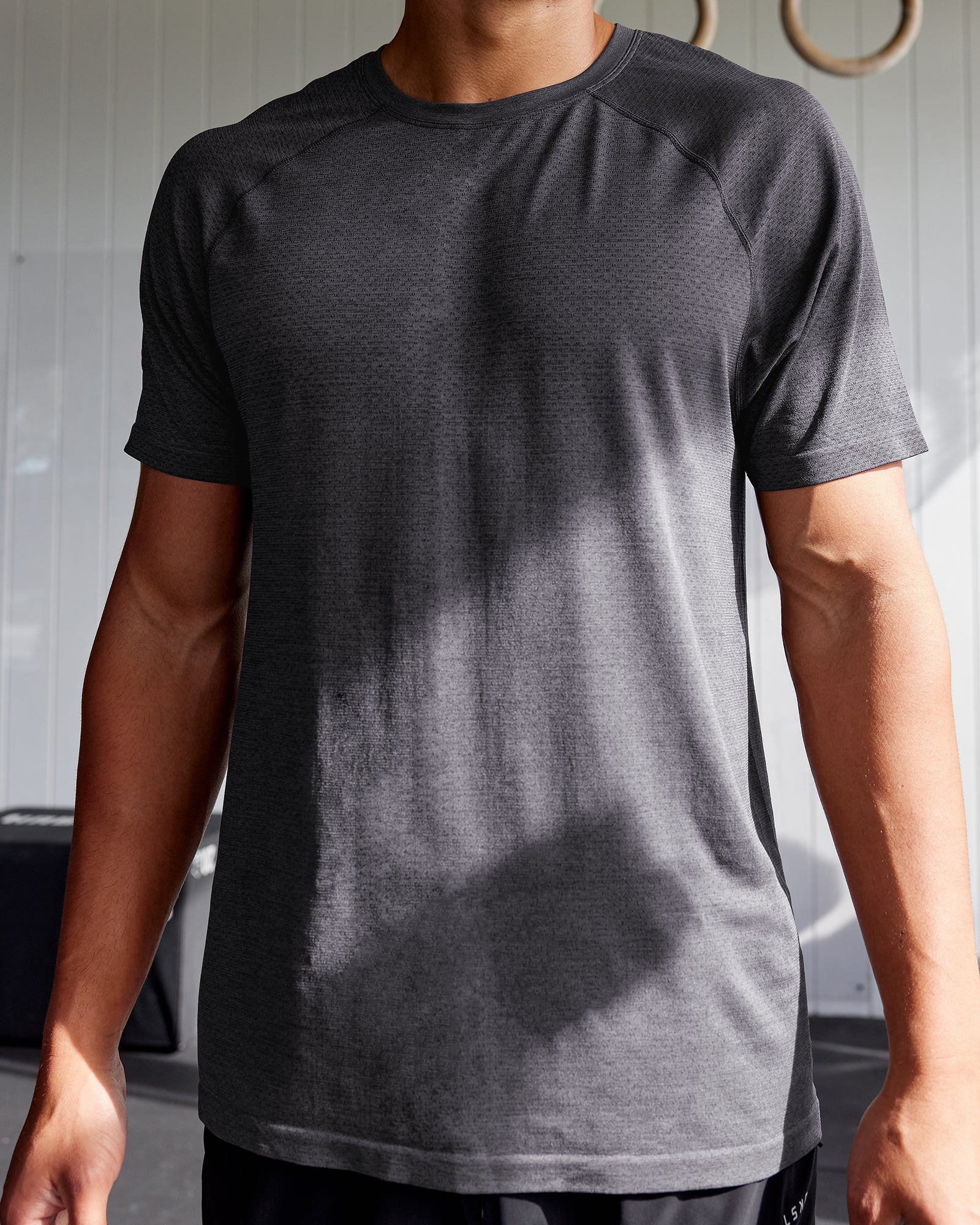 AeroFLX+ Seamless Tee - Pirate Black Marl