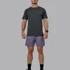 AeroFLX+ Seamless Tee - Pirate Black Marl