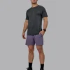 AeroFLX+ Seamless Tee - Pirate Black Marl