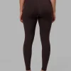 Rep Ultra High-Rise Full Length Legging Pockets - Dark Walnut