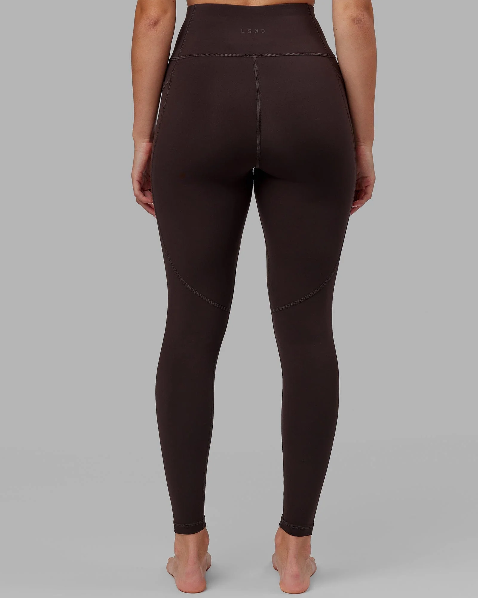 Rep Ultra High-Rise Full Length Legging Pockets - Dark Walnut