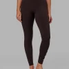 Rep Ultra High-Rise Full Length Legging Pockets - Dark Walnut