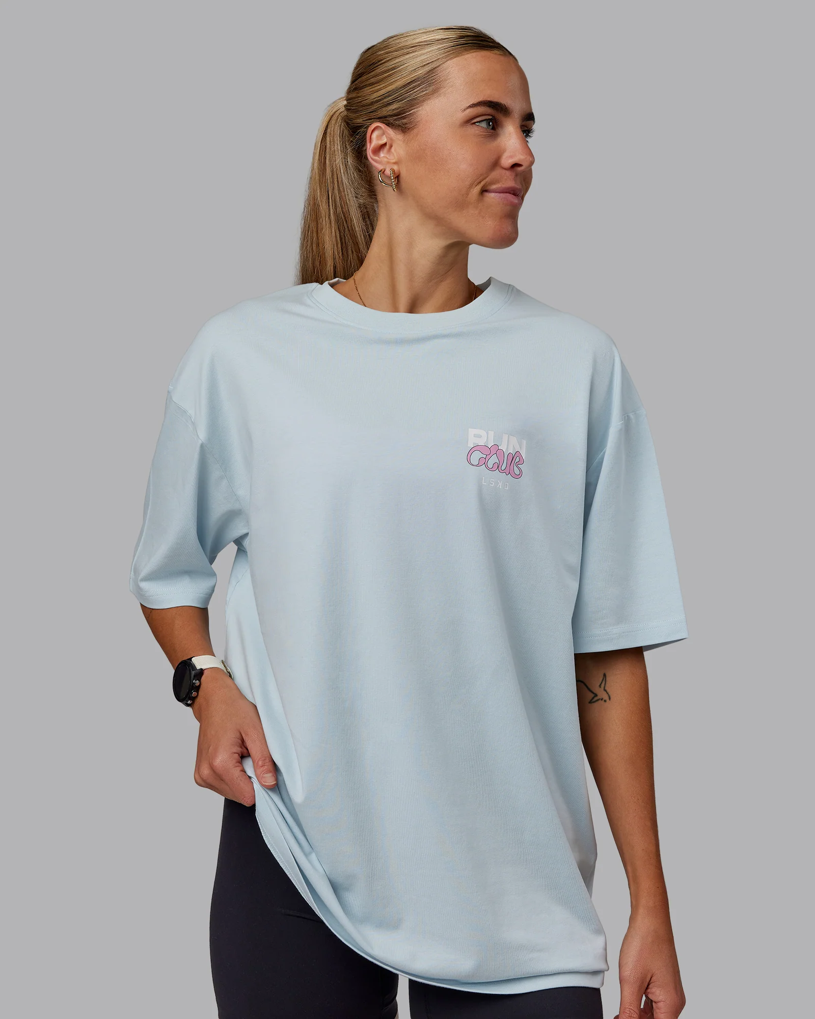 5290-gone-running-flxcotton-oversize-tee-skyride-bubblegum-4.webp Gone Running FLXCotton Oversize Tee - Skyride-Bubblegum