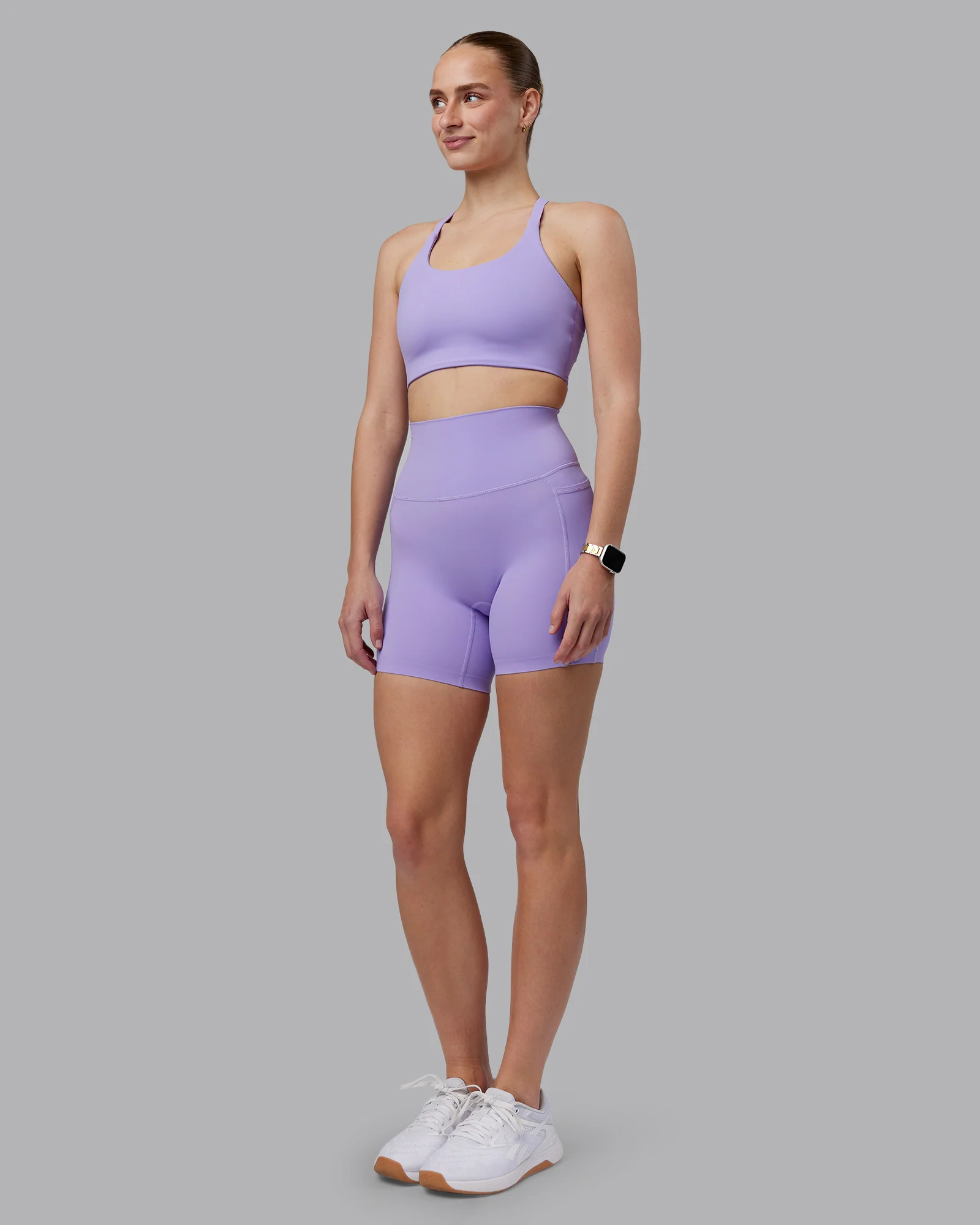 Twist Sports Bra D/DD/E - Violet Ray