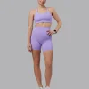 Twist Sports Bra D/DD/E - Violet Ray