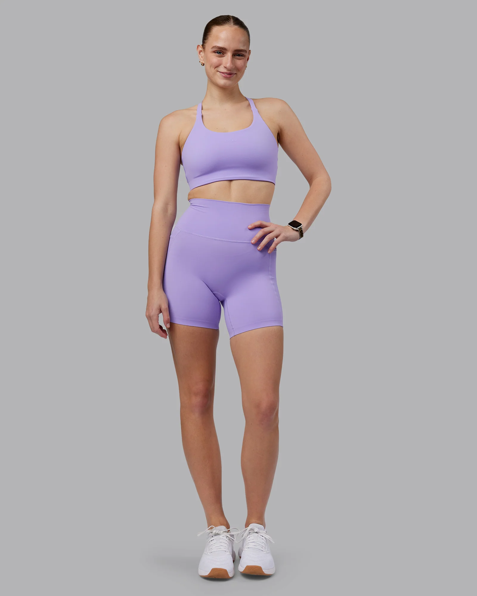Twist Sports Bra D/DD/E - Violet Ray
