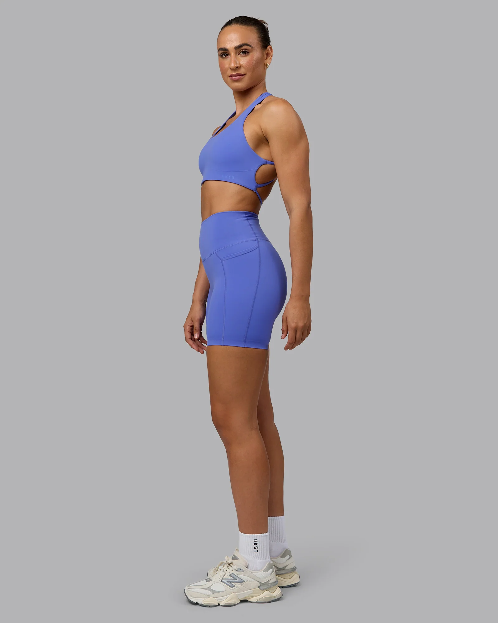Elixir Ultra High-Rise 6" Short Pockets - Baja Blue