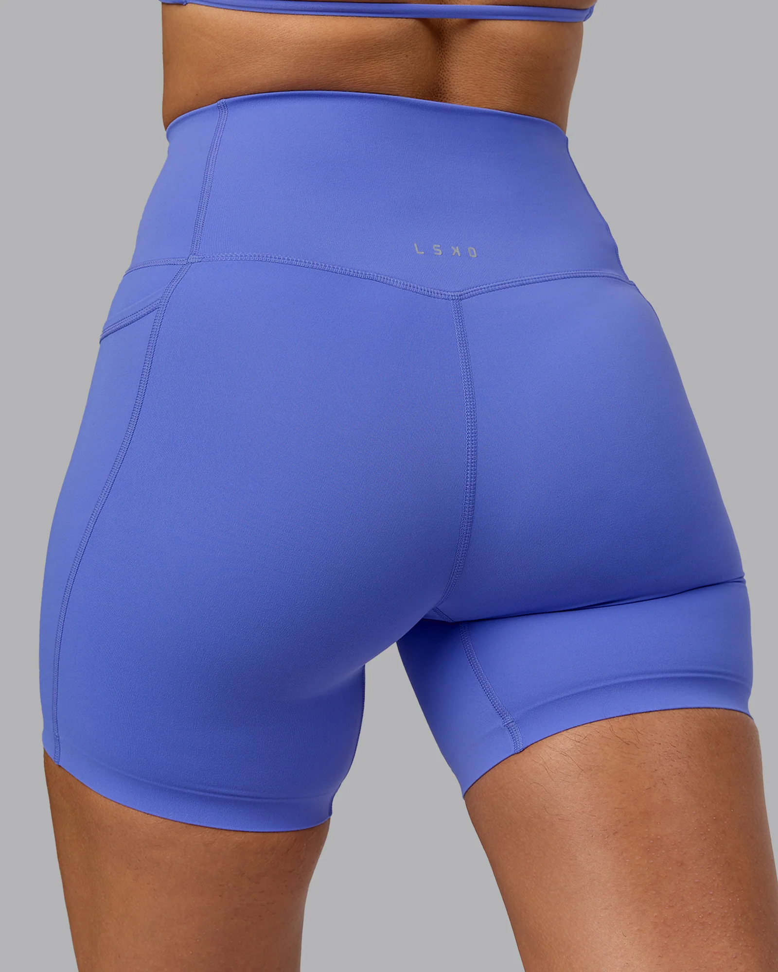 Elixir Ultra High-Rise 6" Short Pockets - Baja Blue