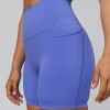 Elixir Ultra High-Rise 6" Short Pockets - Baja Blue