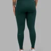 Fusion Ultra High-Rise Full Length Legging Pockets - Dark Moss