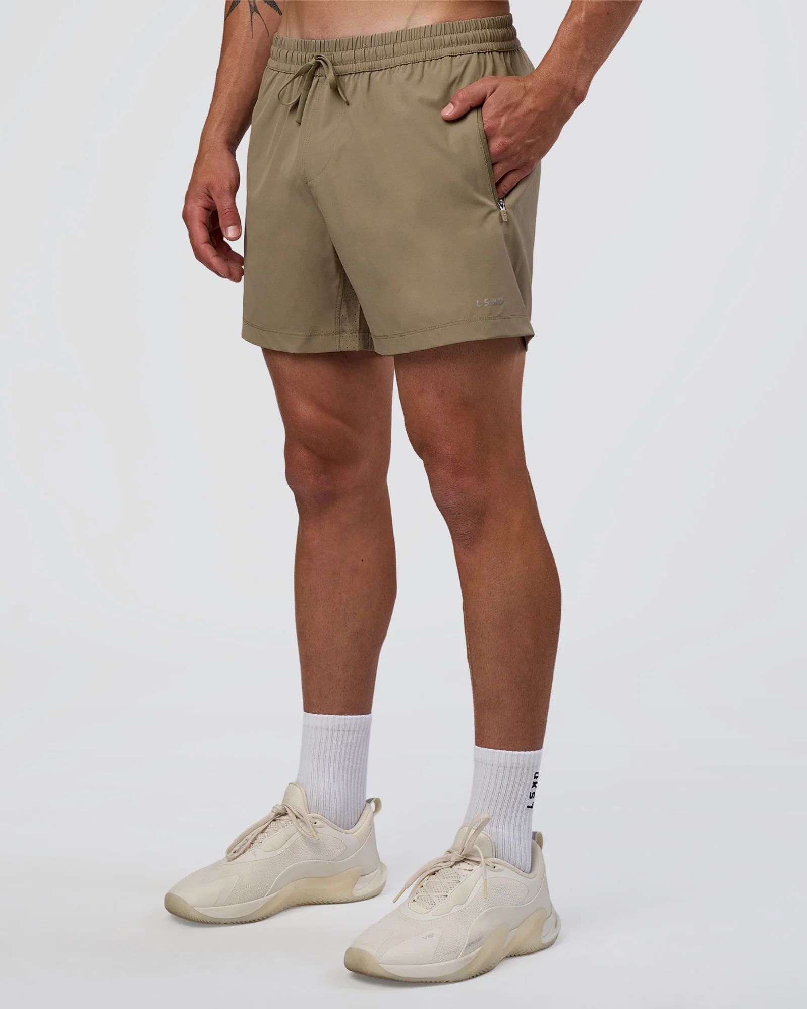 5519-rep-5-performance-short-greige-1.webp Rep 5" Performance Short - Greige