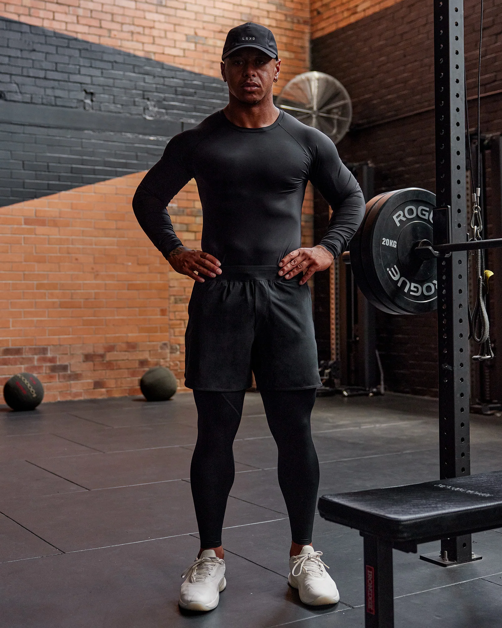 BaseTech Long Sleeve Tee - Black