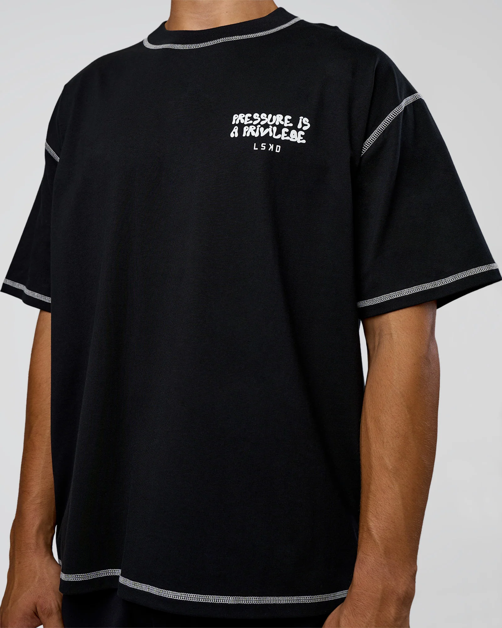 5544-pressure-is-privilege-oversized-tee-black-white-8.webp Pressure is Privilege Oversized Tee - Black-White