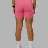 Fusion Ultra High-Rise 6" Short Pockets - Pink Lemonade
