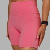 Fusion Ultra High-Rise 6" Short Pockets - Pink Lemonade
