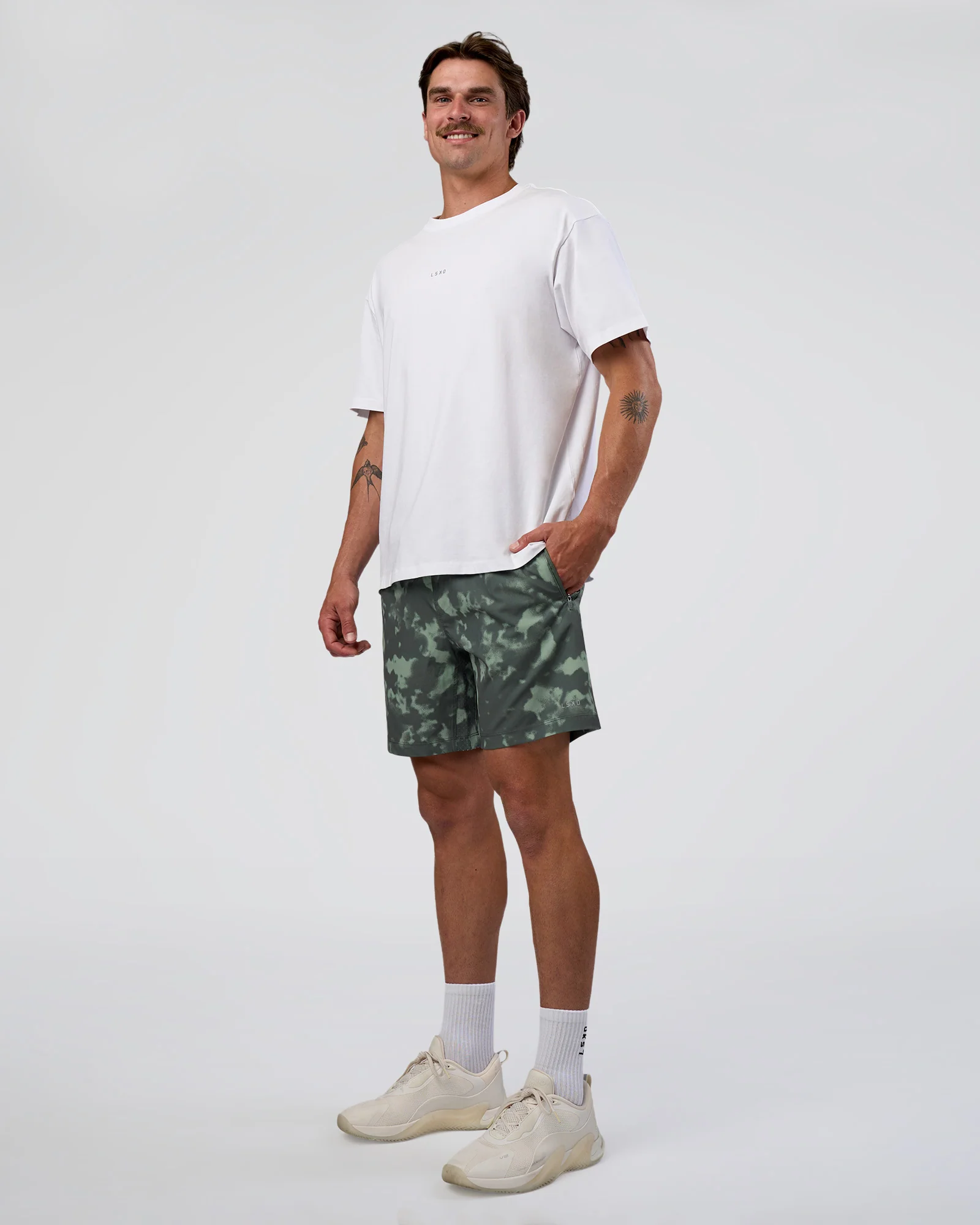 Rep 7'' Performance Short - Washed Camo Carbon